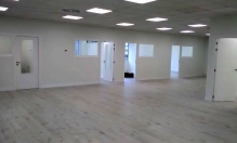 Detalle espacio rehabilitado oficina Aretxabaleta