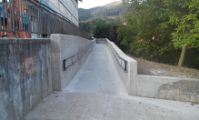 Nueva perspectiva de la bajante de la rampa