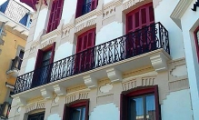 Detalle de tarima en aleros 