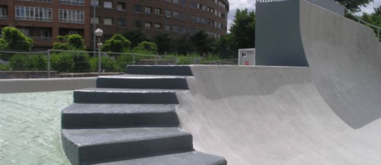 Reparación de Pista de Skate en Barrio San Martin de Vitoria- Gasteiz